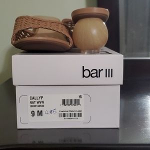 Beautiful Natural Bar III sandals